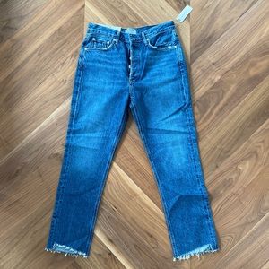 Agolde Riley High Rise Straight